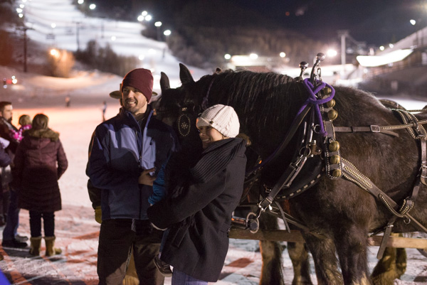 Park City, Utah skiing and sleighs