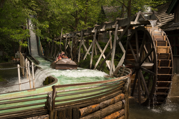 Log water ride