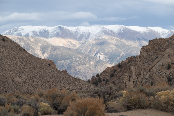 Mountains near Benton Hot Springs