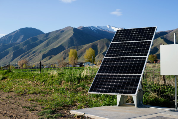 Solar panels, Mapleton, Utah