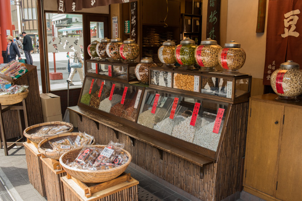 Snacks, Sensoji Temple, Tokyo, Japan.