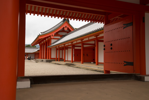 Red gate, Kyoto Imperial Palace, Kyoto