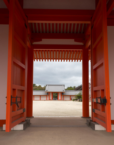 Red gate, Kyoto Imperial Palace, Kyoto