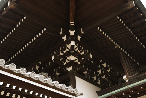 Roof interior, Kyoto Imperial Palace, Kyoto