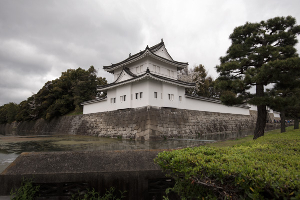 Corner tower, Nijo-jo Castle, Kyoto, Japan