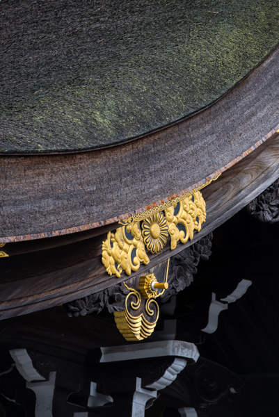 Roof detail, Kyoto Imperial Palace, Kyoto