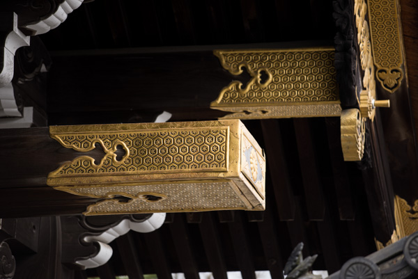 Decorative detail, Kyoto Imperial Palace, Kyoto