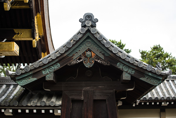 Roof detail, Kyoto Imperial Palace, Kyoto