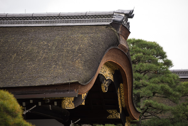 Roof detail, Kyoto Imperial Palace, Kyoto