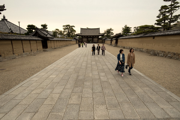 Entrance corridor, Horyu-ji