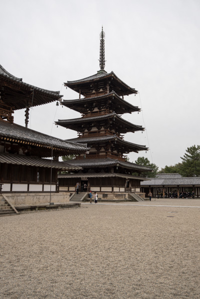 Five-story pagoda, Horyu-ji