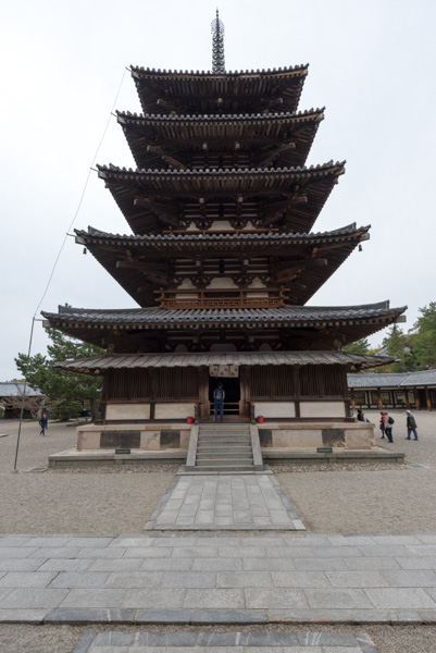 Five-Story Pagoda, Horyu-ji