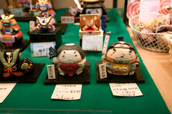 Samurai figurines, Hagashiyama District, Kyoto