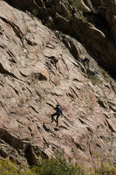 Rock climbers, Rock Canyon