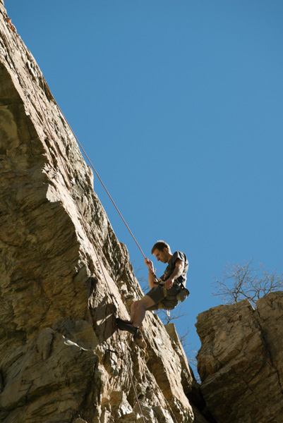 Rock climber, Rock Canyon