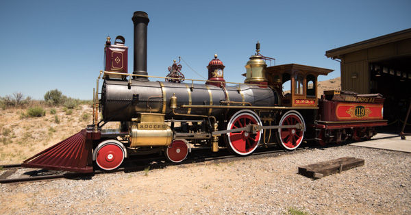 Train, Golden Spike National Monument, Utah