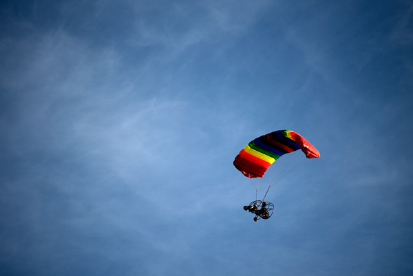 Paragliding, Mapleton, Utah