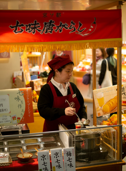 Vendor at Kyoto - Nishiki Market