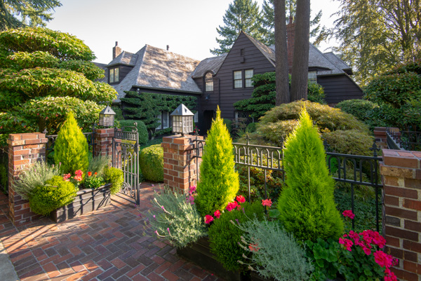 House and garden, Portland, Oregon
