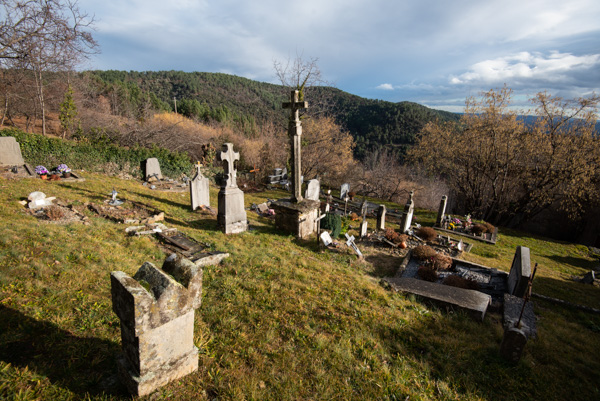 Cemetery, St. Jean de Pourcharesse, France