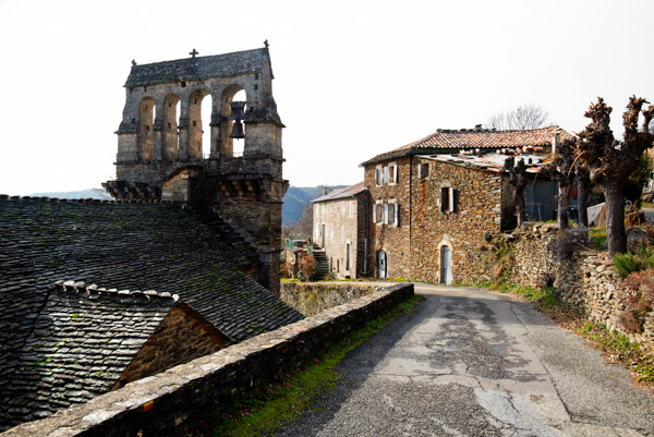 St. Jean de Pourcharesse village church, France