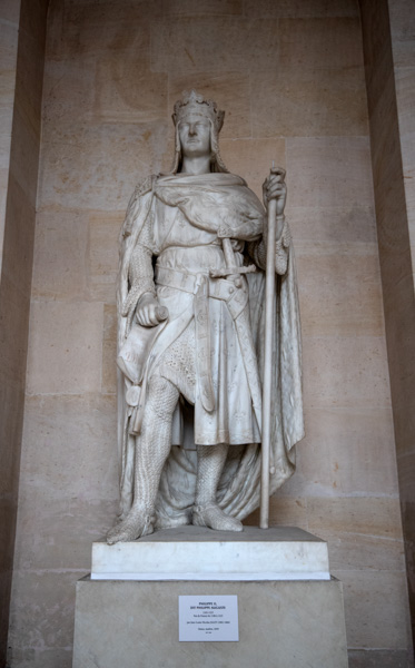King’s statue, Versailles, France