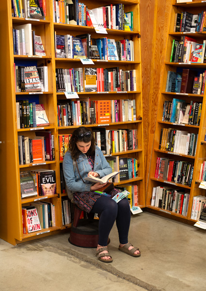 Powell’s bookstore, Portland, Oregon