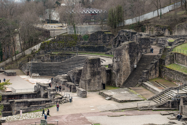 Roman amphitheater, Lyon, France