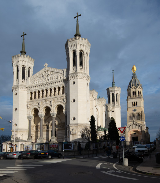 Basilica of Notre Dame de Fourviere, Lyon, France