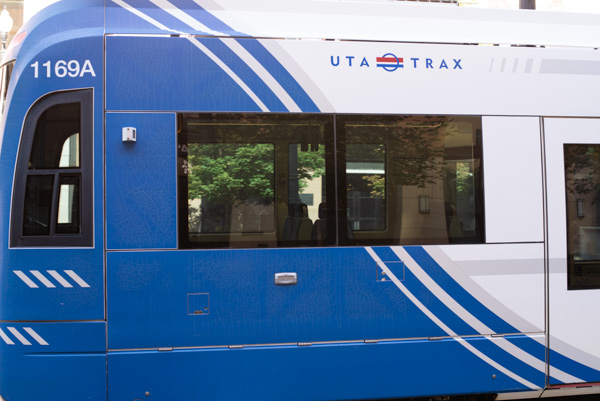 UTA train, Salt Lake City, Utah