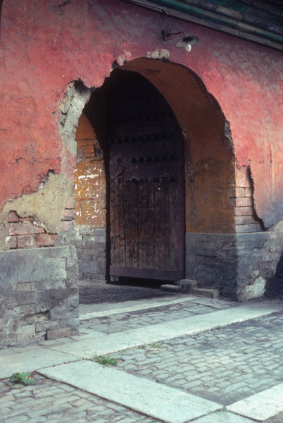 Door in the Forbidden City