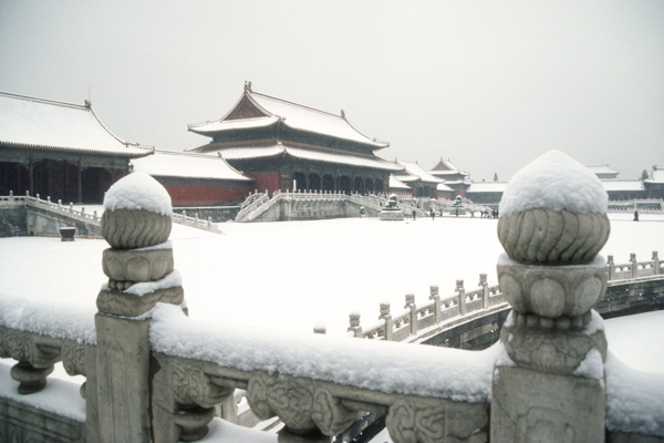 Snow in Forbidden City