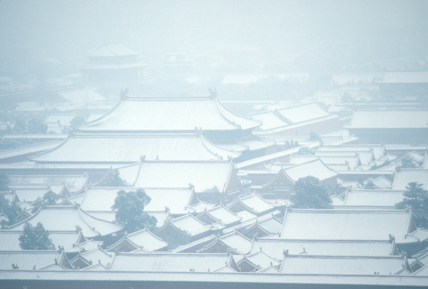 Forbidden City in Snow