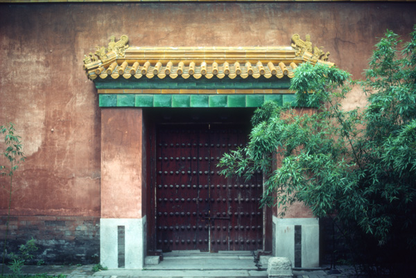 Doorway in the Forbidden City