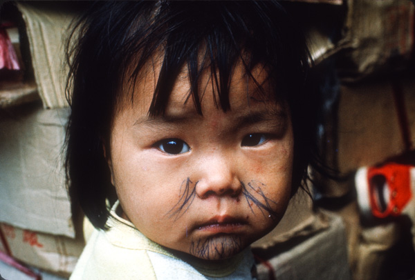 Child in Fengyuan, Taiwan