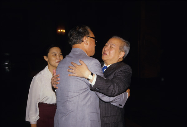 Norodom Sihanouk and Zhao Ziyang