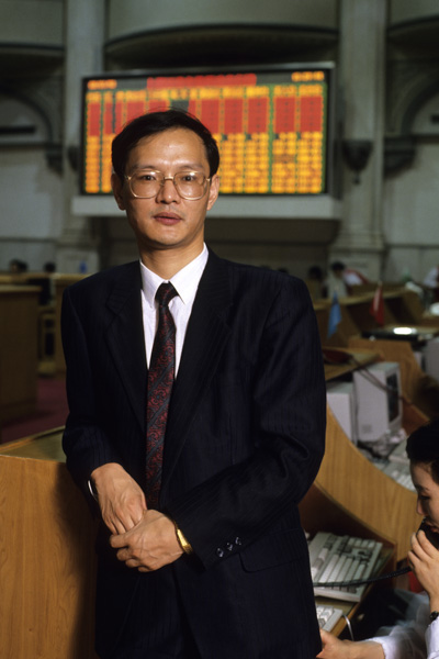 Wen Wenyuan, head of Shanghai Stock Exchange